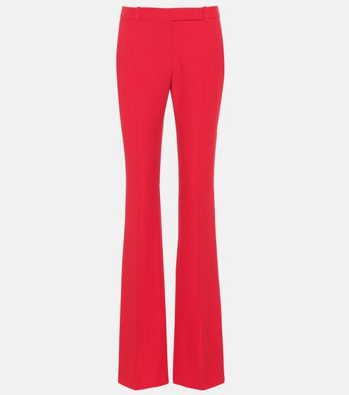 Mid-rise flared pants | Alexander McQueen