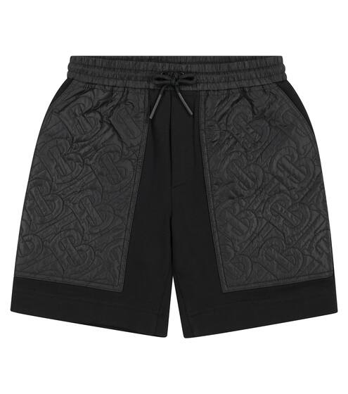 Gesteppte Shorts TB aus Baumwolle | Burberry Kids