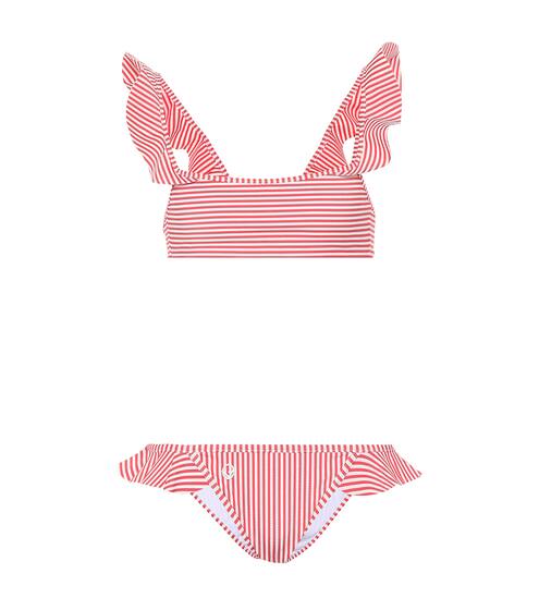 Bikini rayé à volants | Fendi