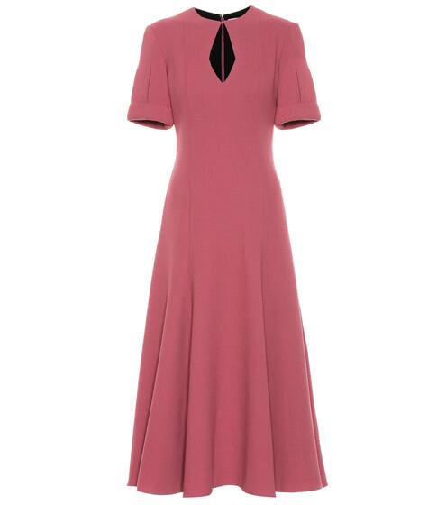 Ludovica wool crêpe dress | Emilia Wickstead