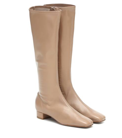 Edie knee-high leather boots | By Far