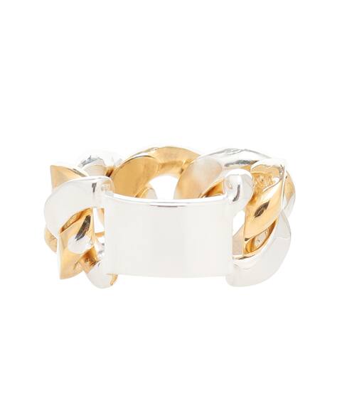 18kt gold-plated ring | Bottega Veneta