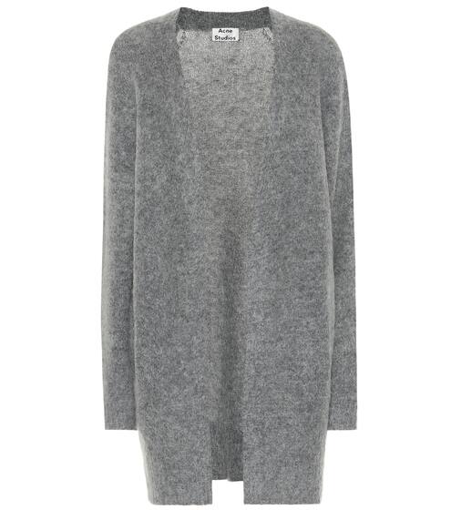 Raya wool and mohair-blend cardigan | Acne Studios