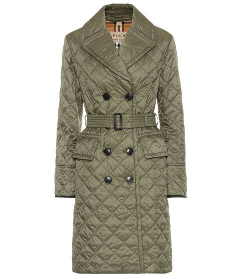 Quilted trench coat | Burberry