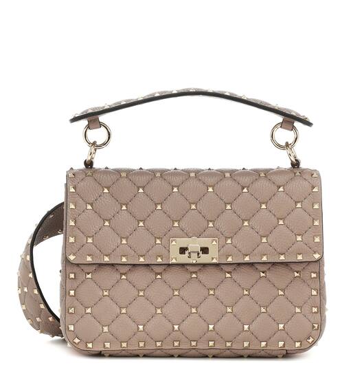 Valentino Garavani Rockstud Spike leather shoulder bag | Valentino