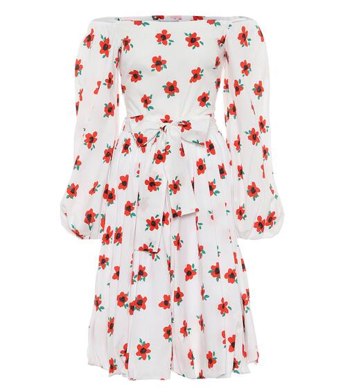 Bea floral cotton midi dress | Caroline Constas