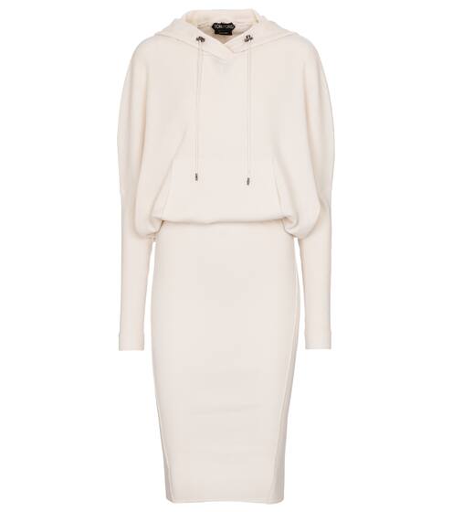 Cashmere-blend hoodie dress | Tom Ford