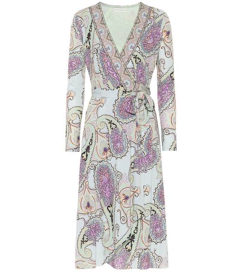 Wickelkleid aus Crêpe | Etro