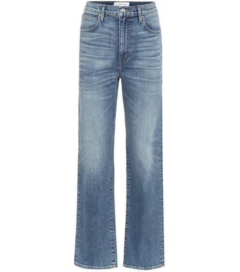 London high-rise straight jeans | Slvrlake