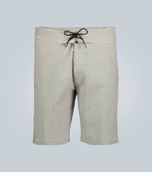 Straight-Leg Shorts aus Leinen | Sease