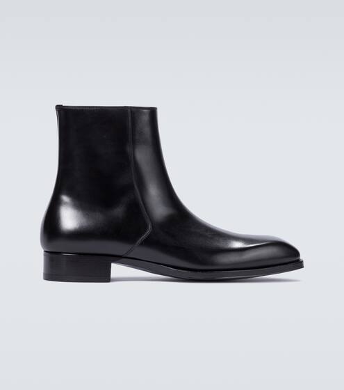 Elkan leather boots | Tom Ford