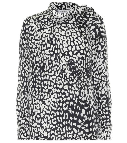 Seta printed silk blouse | Max Mara