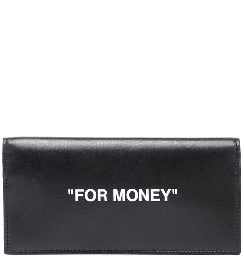 Quote leather wallet | Off-White