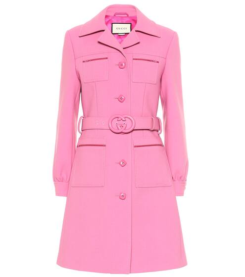 Belted wool coat | Gucci