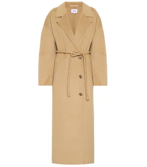 Loane wool and silk coat | Nanushka