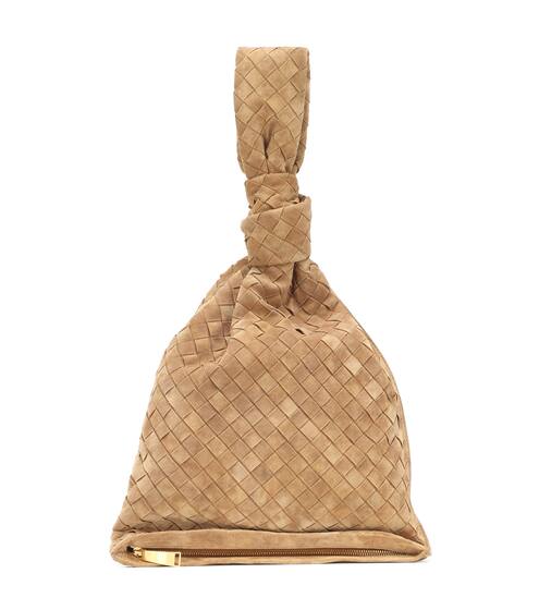 BV Twist suede clutch | Bottega Veneta