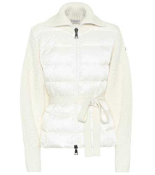 Tie-waist down cardigan | Moncler