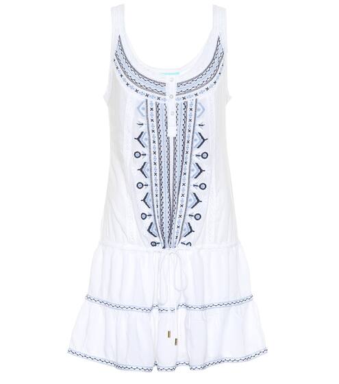 Jaz embroidered minidress | Melissa Odabash