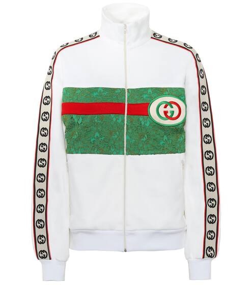 Cotton blend track jacket | Gucci