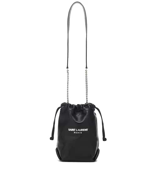 Teddy leather bucket bag | Saint Laurent