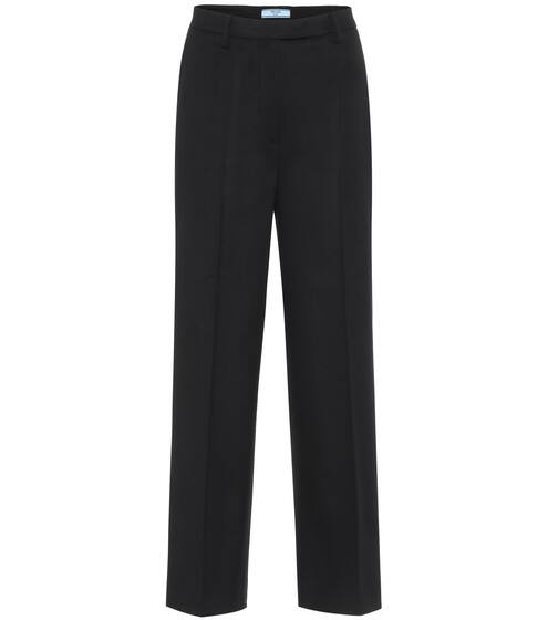 Straight wool pants | Prada