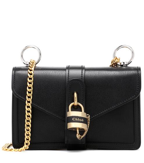 Aby Chain leather shoulder bag | Chloé