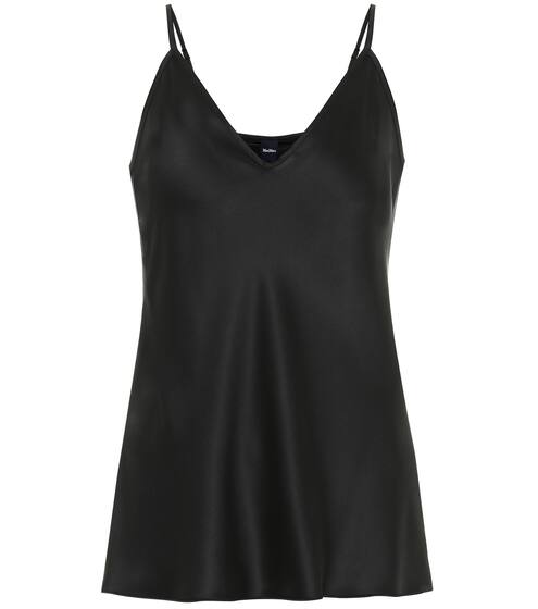 Leisure Lucca stretch-silk camisole | Max Mara