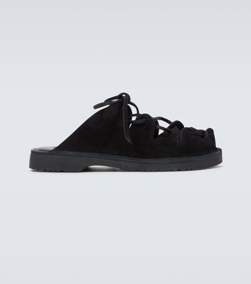 Ghillie suede slides | Yuketen