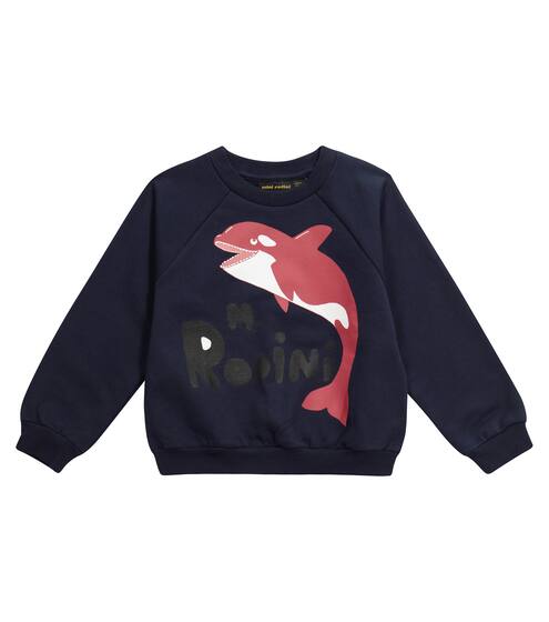 Orca organic cotton sweatshirt | Mini Rodini