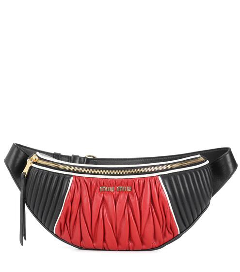 حقيبة للخصر من الجلد Matelassé | Miu Miu