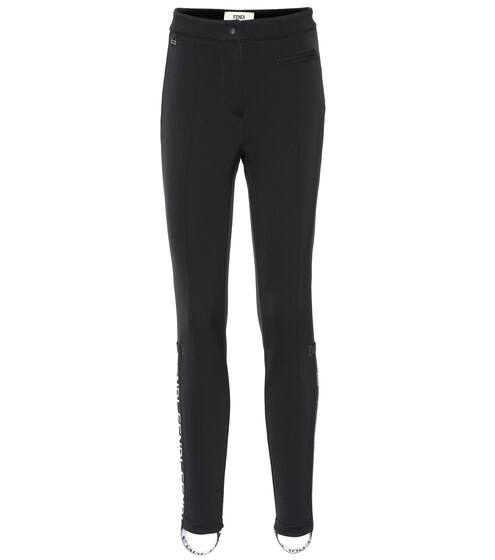 Logo stirrup skinny pants | Fendi