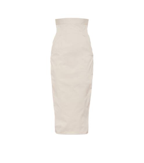 Cotton midi skirt | Rick Owens