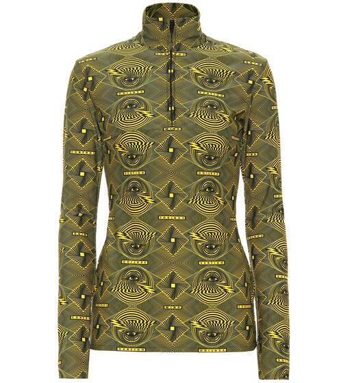 Vertigo printed jersey top | Kwaidan Editions