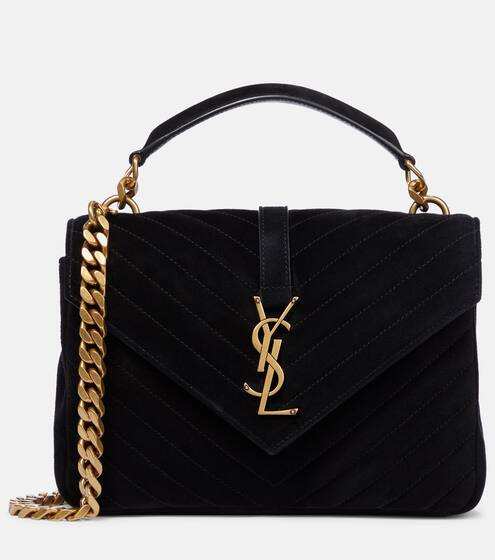 Collège Medium suede shoulder bag | Saint Laurent