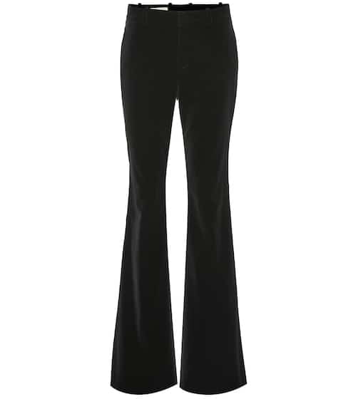 Velvet flared pants | Gucci