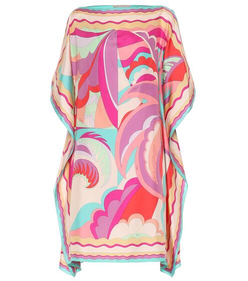 Printed silk kaftan | Emilio Pucci Beach