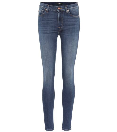 The Skinny high-rise jeans | 7 For All Mankind