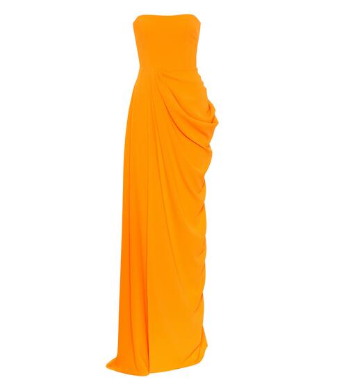 Reed strapless crêpe gown | Alex Perry
