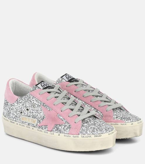 Hi Star glitter sneakers | Golden Goose