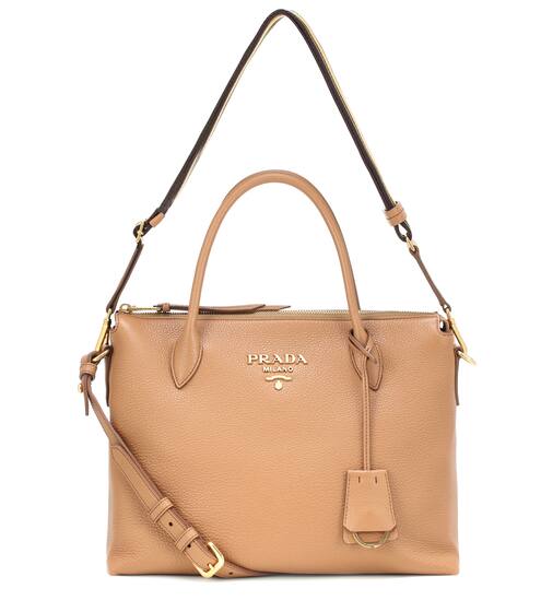 Leather tote | Prada