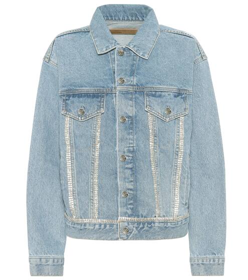 Kim embellished denim jacket | Grlfrnd