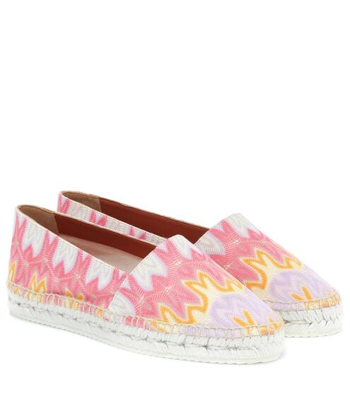 x Castañer knit espadrilles | Missoni