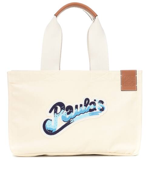 Paula's Ibiza canvas tote | Loewe