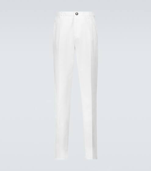 Dyed chino pants | Brunello Cucinelli