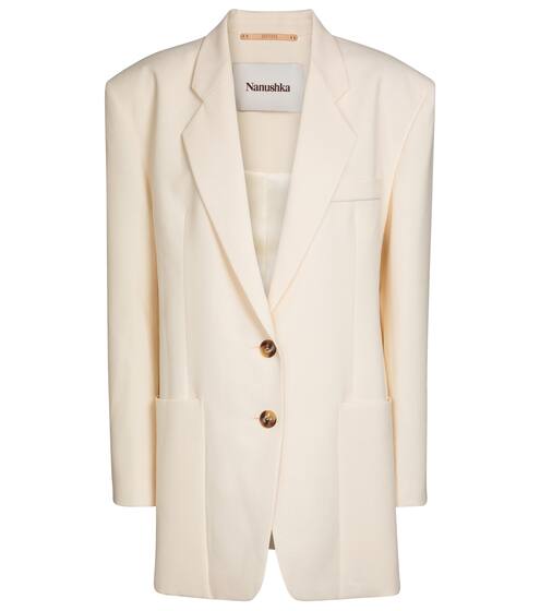 Evan longline cady blazer | Nanushka