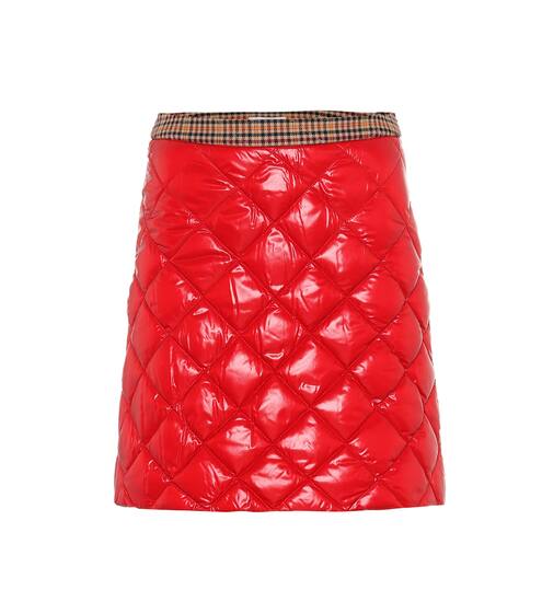 Quilted down miniskirt | Moncler
