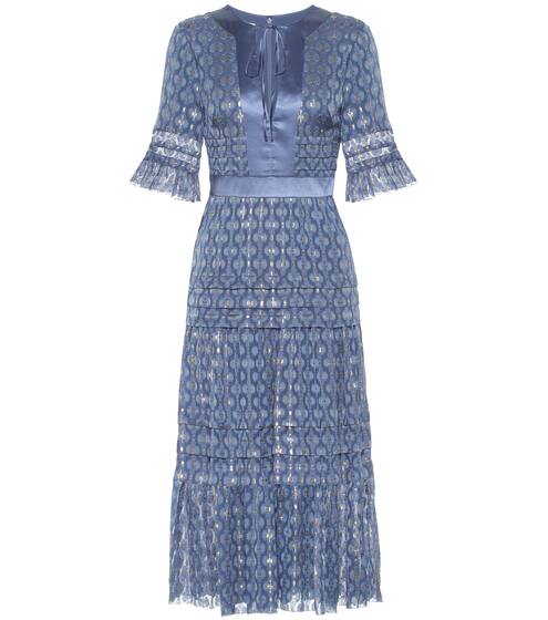Suki silk blend midi dress | Temperley London