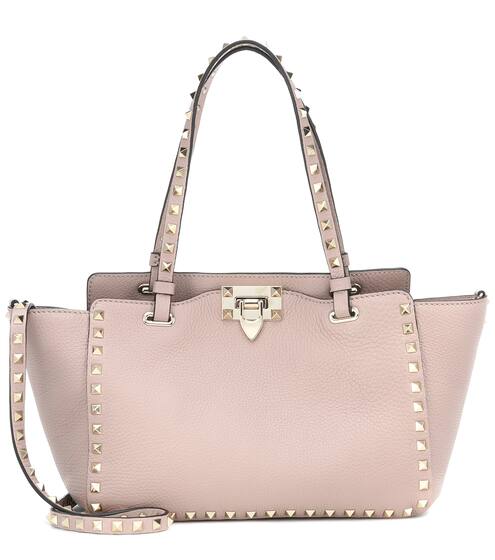 Valentino Garavani Rockstud Small leather tote | Valentino