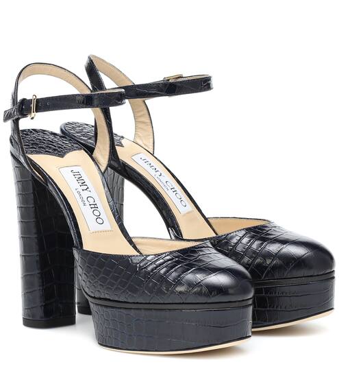 Pumps Maple 125 in pelle stampata | Jimmy Choo