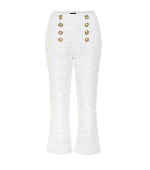 Embellished high-rise pants | Balmain